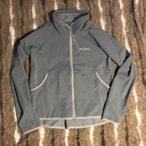 Columbia Zip Up Windbreaker Jacket EUC - Picture 1 of 4
